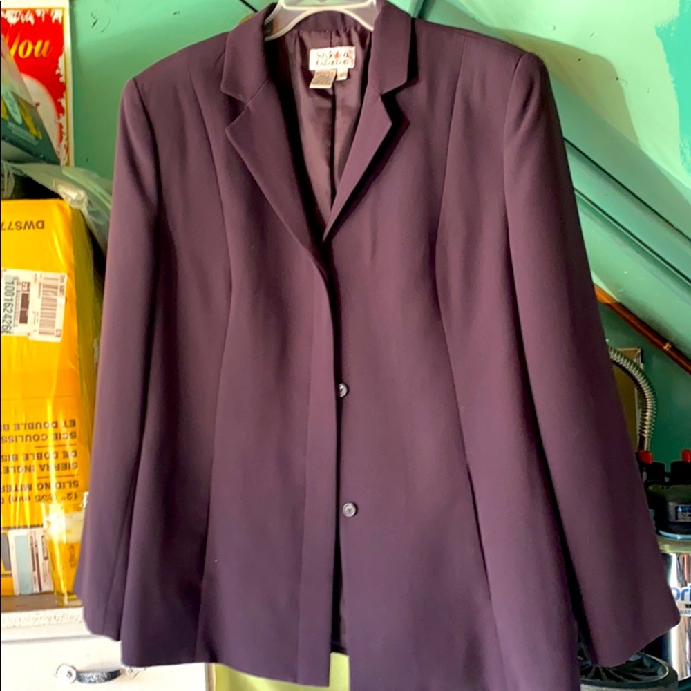 Purple blazer